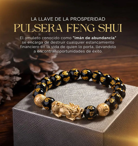 Pulsera Feng Shui de la Suerte | Protección y Éxito